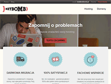 Tablet Screenshot of netbomb.pl
